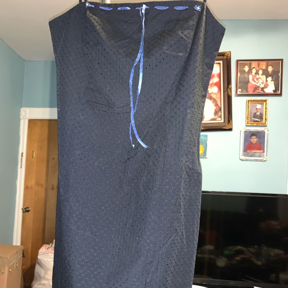 Mini black dress